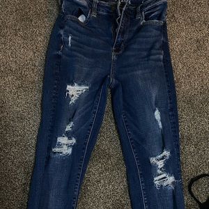 American eagle ripped jeans
